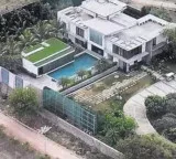 Janwada Farmhouse is an illegal construction built on a nala say Congress MPs