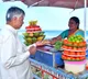 Chandrababu tastes masala mixture at Vizag beach and grants pension to lone woman on the spot