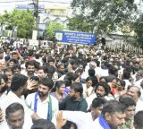 YSRCP protest, teachers’ counter-protest at SAAP office spark tension