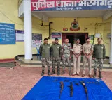 Chhattisgarh: Four weapons, including an AK-47 and 76 live rounds recovered from Naxal dump