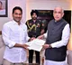 YS Jagan Mohan Reddy meets Governor and submits memorandum