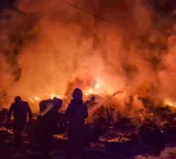 Eight luxury cars burnt as fire breaks out at Mercedes workshop in Jaipur
