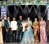 YS Sharmila daughter engagement held grandly in Hyderabad CM Revanth Reddy attends