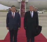 Trump rolls out red carpet as Xi arrives in US for key visit