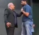 Himanshu K Patel Nirma University professor grabs student collar in viral video