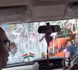 Kunal Ghosh Mamata Banerjee party MLA car attacked with stones and eggs