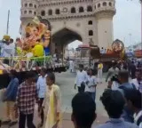 Symbol of religious harmony Bhar Do Jholi in Ganpati procession