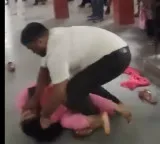 Husband attacks wife in family court and attempts to murder her