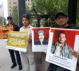 Outside UN, Baloch, Pashtun activists protest Pakistan over killings, forced disappearances in Balochistan