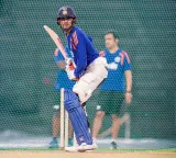 Gill suffers injury scare after being hit on elbow during net session ahead of first India-WI ODI