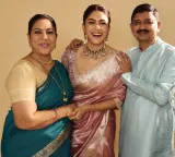 Mrunal Thakur shares family pic with parents, calls herself their ‘beloved daughter