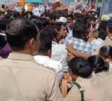 Secretariat employees protest in Vijayawada and Minister DSBV Swamy responds