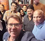 BRS MLA Malla Reddy meets BJP chief in Australia photos viral
