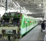 Amit Shah flags off India’s first LNG-powered train from Sabarmati