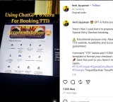 TTD room booking via AI techie video goes viral