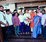 Telugu people give Nara Lokesh a warm welcome in Kochi