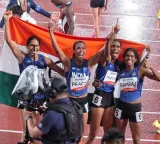 Another gold for India in Asian Games Vithya Ramraj wonderful performance in relay