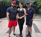 Raashii Khanna shares pictures with Rajinikanth, Ram Pothineni as Dharman's shooting continues at a brisk pace in Mysuru