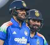 Team India batters on fire Rohit and Gill score centuries