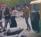 Bengaluru auto fare row driver fights with young women