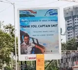 Captain Smith Macher honored with hoardings in Mumbai as Israel expresses gratitude