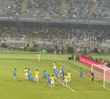 Brazil Football Team dominates India with a 4-0 win in Kolkata friendly
