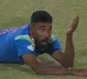 Mohammed Siraj narrowly escapes injury Rohit Sharma reaction goes viral
