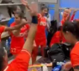 Indian Womens Hockey Team Celebrations After Historic Gold Medal Win