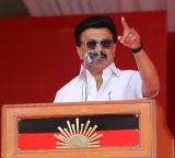 TVK complains to EC over Stalin's remarks against its Dharapuram candidate Sathyabama