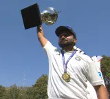 Rest of India clinches Irani Cup Jammu and Kashmir crushed by Mukesh Kumar blow