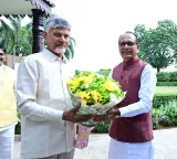 Chandrababu Naidu and Shivraj Singh Chouhan lay foundation for 3 lakh houses in Andhra Pradesh