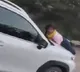 Mayank Singh caught with another woman wife stops car in cinematic scene video viral