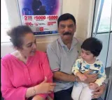 Grandfathers voice in Metro Grandson surprised