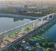 12 stories high 480 meters long Bullet Train bridge construction completed on Sabarmati River