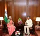 CM Chandrababu in Delhi Meets Nirmala Sitharaman Discusses State Projects