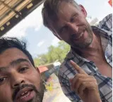 Foreign tourist in auto rickshaw turns out to be Norway Mayor Jo Inge Hesjevik