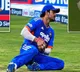 Ishan Kishan surprised by his own catch at the boundary here is the video