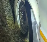 Rahul Gandhi protest bus punctured by Congress workers in Delhi