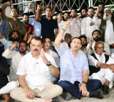 Rahul, Priyanka’s detention: MP Congress protests outside EC office in Bhopal
