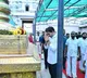 Andhra minister Nara Lokesh performs puja in Amaravati temple for PM Modi