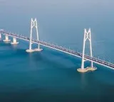 Danyang Kunshan Grand Bridge is the worlds longest bridge at 164 kilometers long
