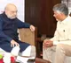 Chandrababu Naidu meets Amit Shah to discuss pending issues