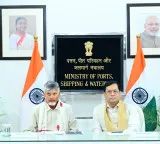 Chandrababu Naidu seeks Centers cooperation for Andhra Pradesh port development