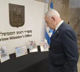 Israeli PM pays homage to victims of Oct 7 terror attack, lights candles in memory