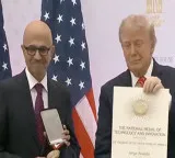 Satya Nadella and Elon Musk receive US National Awards as Trump praises tech leaders