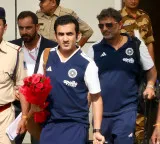 Gambhir, Kotak seek blessings at Mahakaleshwar Temple ahead of 3rd T20I