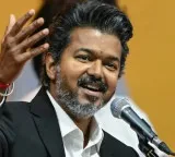Tamil Nadu CM Joseph Vijay reaches Vijayawada grand welcome at airport