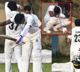 Abishek Porel scores century after release from jail and breaks down on field