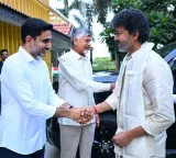 Joseph Vijay visits Vijayawada Nara Lokesh hails strong bond
