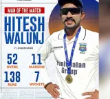 Domestic hero behind IPL stars Hitesh Walunj shines in Ranji Trophy